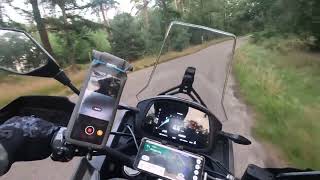 Moto Morini XCape 650 Ride 2024 No editing no music [upl. by Ativahs]