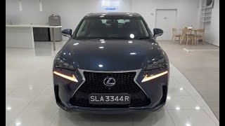 Lexus NX300H Luxury Sunroof 2014 Blue NAV REVCAM  SLA3344R [upl. by Olenolin]