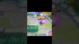 Gengar vs gengar pure 1v1 🤣 shorts gaming pokemonunite viral viralvideo [upl. by Idnac]