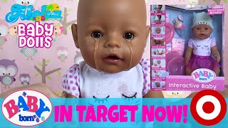 🤗 New Baby Born Doll In 🎯Target NOW Unboxing Feeding Changing amp Potty Training New Baby Born [upl. by Japha]