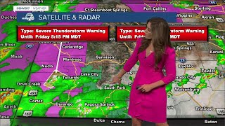 Colorado weather blog Severe thunderstorm watch issued for Fort Collins area [upl. by Pascal]