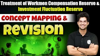 Treatment of Workmen Compensation Reserve  Concept Mapping amp Revision  Class 12th Accountancy🔥 [upl. by Bent283]