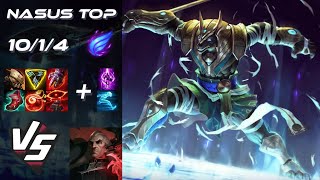 TOP Nasus vs Swain  EU Challenger Patch 1420 [upl. by Dickens]