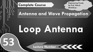 Loop Antenna Basics Types Structure Radiation Properties Applications Pros amp Cons Explained [upl. by Hamnet]