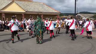 Sidmouth Folk Festival Eynsham Morris 4824 [upl. by Nnairet]