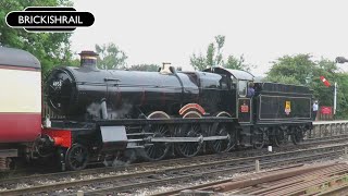 GWR 4953 Pitchford Hall  Epping Ongar Railway  270621 [upl. by Astra]