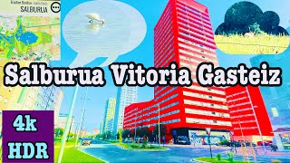 Salburua Vitoria Gasteiz 4K HDR  Paseo Por Salburua  Walking Tour  Basque Country  Spain🇪🇸🇪🇸 [upl. by Eneles]