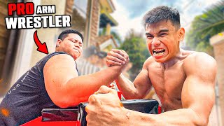 BG VS ARM WRESTLER Sino ang Malakas [upl. by Ecnarual]