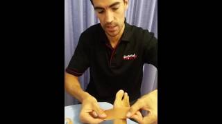 Big Toe Joint Turf Toe Taping [upl. by Gaskill]