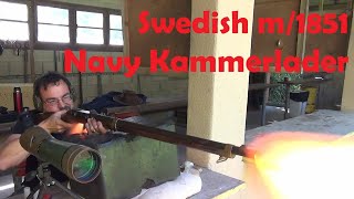 Swedish m1851 Navy Kammerlader [upl. by Aneerhs]