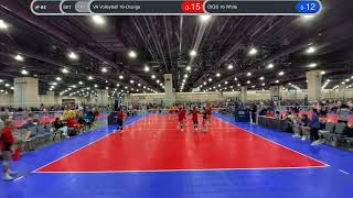 DIGS 16 White vs VA Volleyball 16 Orange 20230414 Day 1 Match 3 Set 1 [upl. by Levinson]