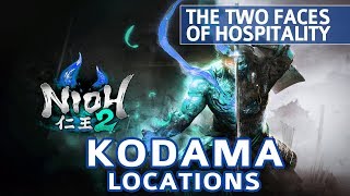 Nioh 2  The Two Faces of Hospitality All Kodama Locations [upl. by Anawyt]