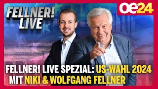 FELLNER LIVE Spezial zur USWahl 2024 mit Niki amp Wolfgang Fellner [upl. by Cruz944]