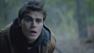 The Vampire Diaries 7x17  Stefan is human again and trying to survive HD [upl. by Sidney]