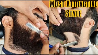 Beard 🔥 Style👍 2023  Best Beard Style For Mens 2023  Talented Barber Beard Cut Style  Style Beard [upl. by Ribal]