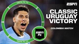 CLASSIC VINTAGE Uruguay win  Ale Moreno reacts to Colombia match in CONMEBOL qualifiers  ESPN FC [upl. by Middlesworth]