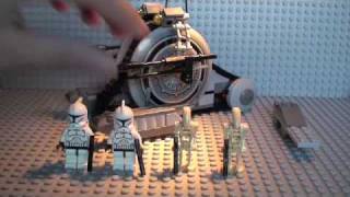 LEGO Star WarsCorporate Alliance Tank Droid Review 7748 [upl. by Gerdeen]