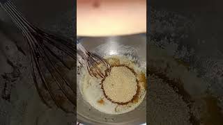 Mixing Sugar Into Melted Butter [upl. by Aglo]