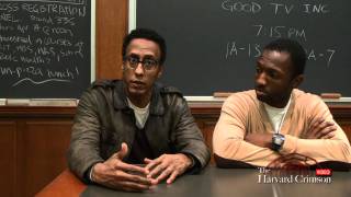 Cast of The Wire Visits Harvard [upl. by Harte641]