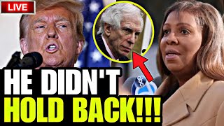 NY AG Letitia James FREAKS OUT After She Just Got CAUGHT By Trump Doing This With Judge LIVE OnAir [upl. by Lledyr489]