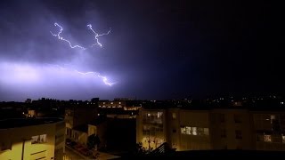 Lightning Storm in slow motion [upl. by Toile]