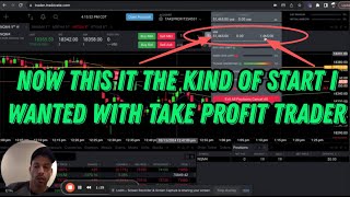 New Take Profit Trader Promo Code Oh And I Nuked Another Eval But [upl. by Rothenberg]