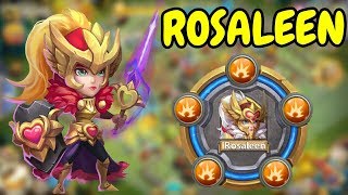 Rosaleen l Max Breakthrough In Action l Castle Clash [upl. by Eiclek]