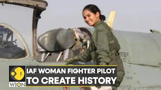 Avani Chaturvedi to be first IAF woman fighter pilot to participate in aerial wargames abroad  WION [upl. by Erikson]