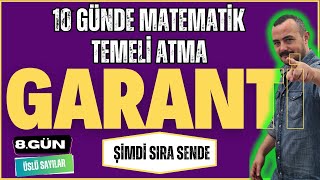 10 Günde Matematik Temeli Atma Garanti Kampı  8 Gün  Şimdi Sıra Sende [upl. by Hnib]