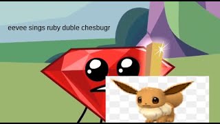 Rubys Double Cheeseburger but Eevee sings it AI Cover [upl. by Rugen844]