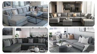 Amazing Grey Fabric Sectional Sofa [upl. by Remos]