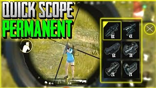 Pubg Lite Me Quick Scope Kaise Kare  Pubg Lite Scope Setting  Physco Lite [upl. by Emerej461]