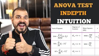 Tutorial 23 Analysis Of varianceAnova Test Statistical Analysis Part 2 Krish Naik Hindi [upl. by Sseb]