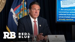 New York Governor Andrew Cuomo announces resignation fighting allegations to the end [upl. by Claus119]