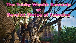 Derelict Shrine at Camulus  Assassins Creed Valhalla  How to Get the Wealth [upl. by Cyler]