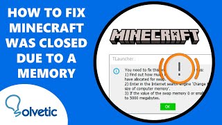 How to FIX MINECRAFT WAS CLOSED DUE to a MEMORY ALLOCATION ERROR in TLAUNCHER ✅✅ [upl. by Seline]