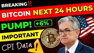 Bitcoin amp CPI Data  Bitcoin BTC Bullish Pattern   Btc Price Prediction  Btc news today [upl. by Octavia]