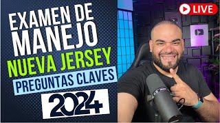 EXAMEN TEORICO DE MANEJO NEW JERSEY 2024 I Aprobarás con estas preguntas [upl. by Rutherford]