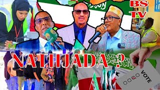 DEG DEG Natijooyin Cusub Oo Hada Soo Baxay Yaa Ku Horeeya Coddadka Doorashada Somaliland [upl. by Fulcher]