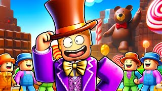 I Went To Willy Wonka Chocolate Factory And This Happened Roblox Wonka Story [upl. by Mieka772]