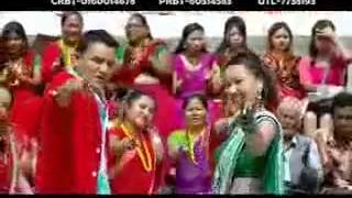 New Nepali Teej Song 2013 Udhreko Choli Laudina Ma Ta Latest Teej Geet 2070 [upl. by Mauchi]