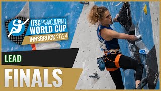 Para Climbing finals  Innsbruck 2024 [upl. by Balduin]