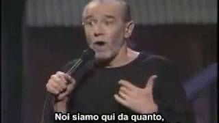 George Carlin  Salvare il pianeta  SUB ITA [upl. by Nwahsit478]