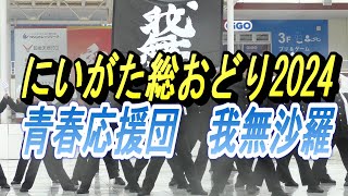 【新潟イベント】にいがた総おどり2024にいがた総おどり 万代新潟県新潟総踊りダンス青春応援団＃万代シティ＃シーキューブ未来広場＃我無沙羅 [upl. by Bonnette]