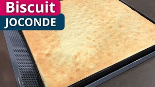 Recette du biscuit Joconde  PatisCoach [upl. by Baird]