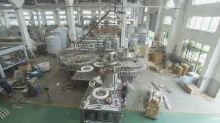 Timelapse 35000bph Juice Filling Machine assembly [upl. by Naro]