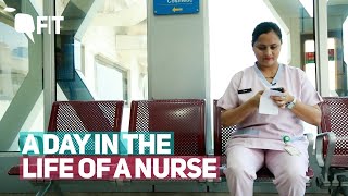 Early Mornings and Late Nights A Day in the Life of a Nurse  Quint Fit [upl. by Gloriane]