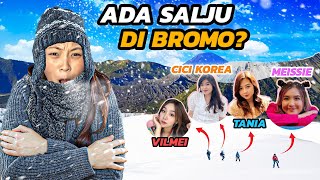 SALJU DI BROMO  VLOG BARENG MEISSIE VILMEI KLARA TANIA CICI KOREA [upl. by Erbas297]