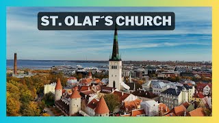 St Olaf´s Church Tower and Observation Platform Tallinn Estonia 🇪🇪 📍 [upl. by Nnayar]