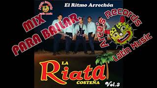 La Riata Costeña  Mix Para Bailar 3 [upl. by Ellehctim]